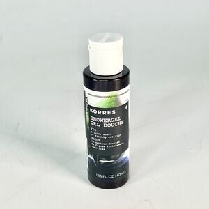Korres Fig Shower Gel Douche Body Wash Travel 1.35 fl oz 40ml Sealed New